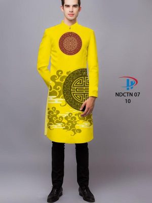 Vải Áo Dài Nam Hoa Văn Đẹp AD NDTCN 07 18